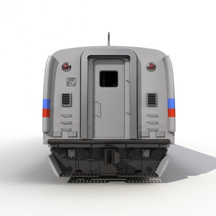 Speed Train Locomotive Generic Rigged 3D