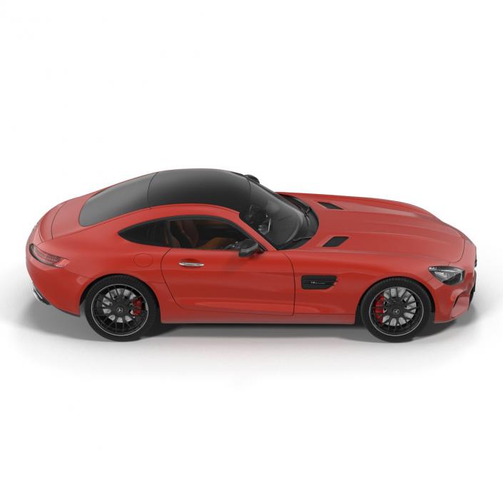 Mercedes Benz AMG GT 2016 Rigged 3D