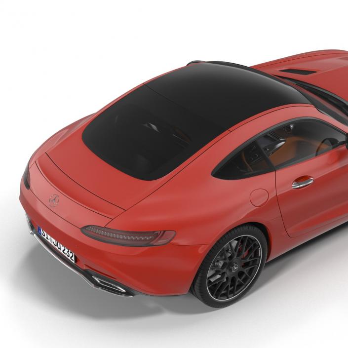 Mercedes Benz AMG GT 2016 Rigged 3D