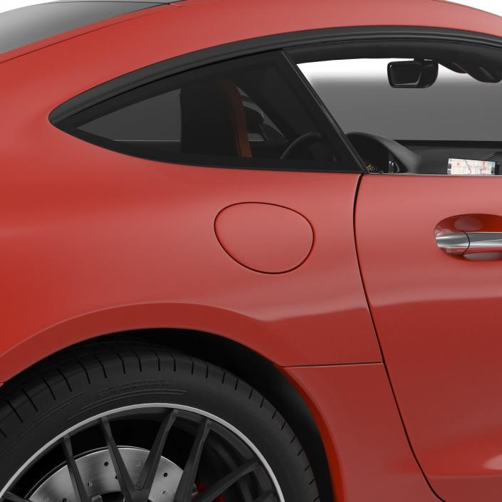 Mercedes Benz AMG GT 2016 Rigged 3D