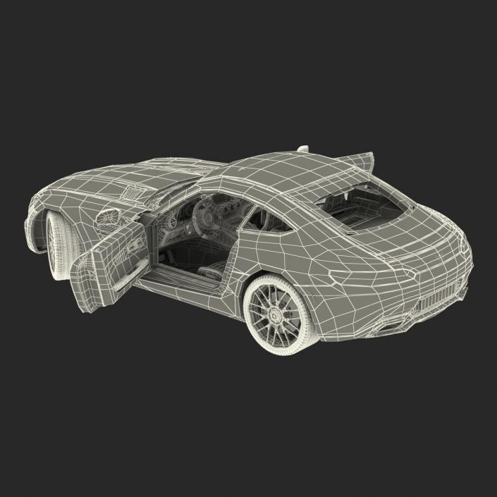 Mercedes Benz AMG GT 2016 Rigged 3D