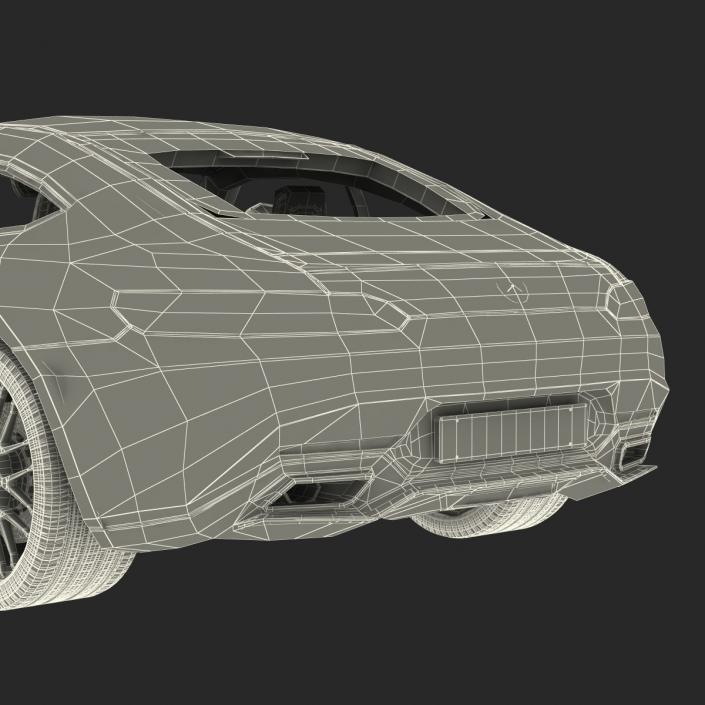 Mercedes Benz AMG GT 2016 Rigged 3D