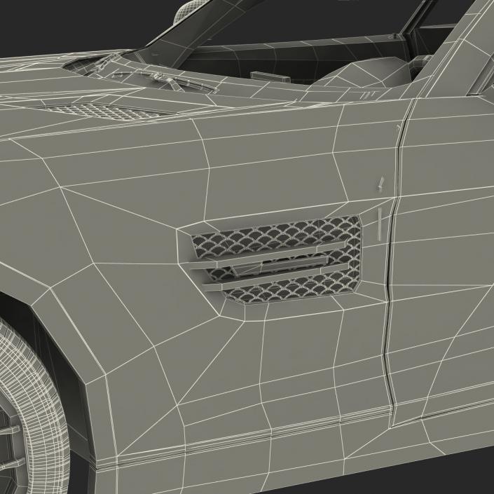 Mercedes Benz AMG GT 2016 Rigged 3D