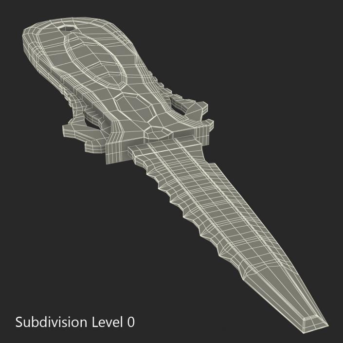 3D Dive Knife Generic model