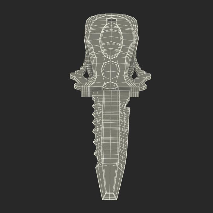 3D Dive Knife Generic model