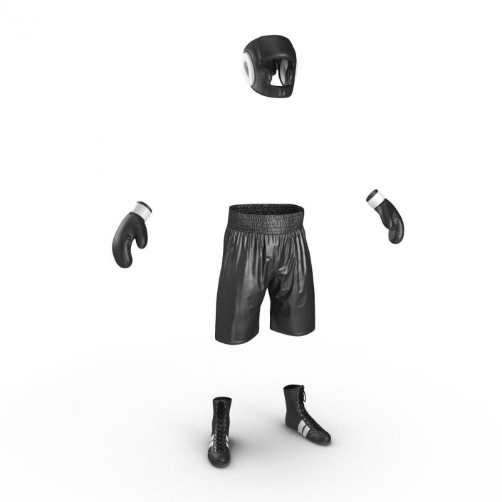 Boxing Gear Black 3D