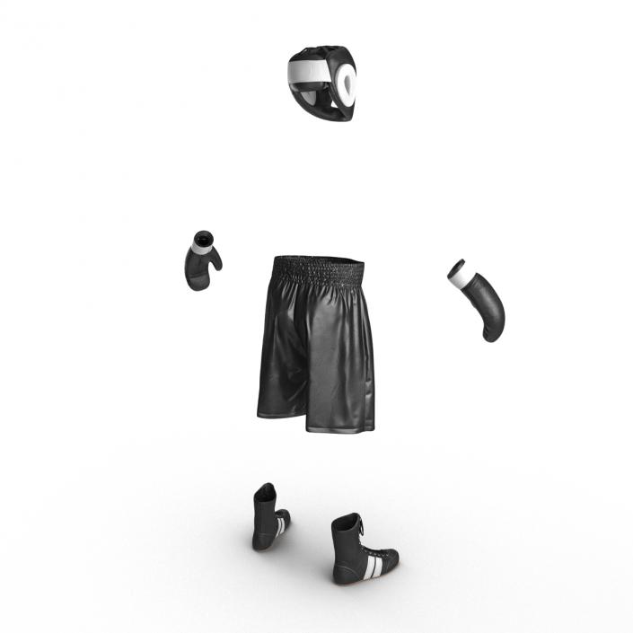 Boxing Gear Black 3D