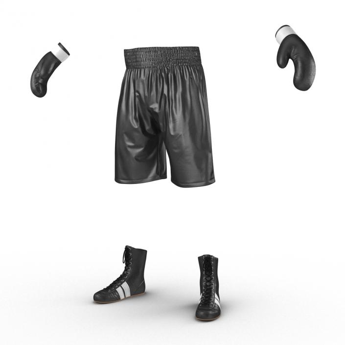 Boxing Gear Black 3D