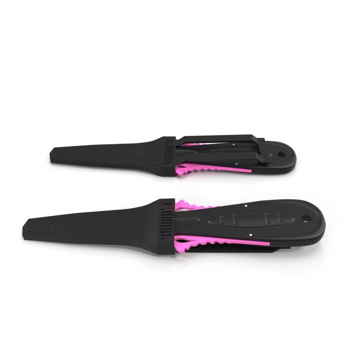 Dive Knife Generic Set 3D