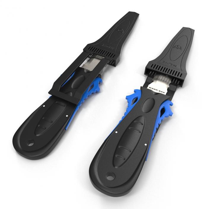 Dive Knife Set 3D model