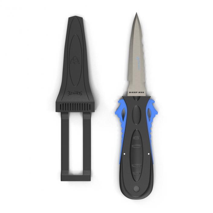 Dive Knife Set 3D model