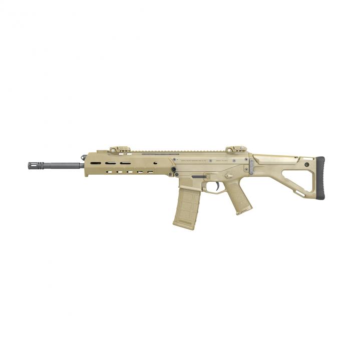 Adaptive Combat Rifle Bushmaster ACR Coyote Brown 3D model