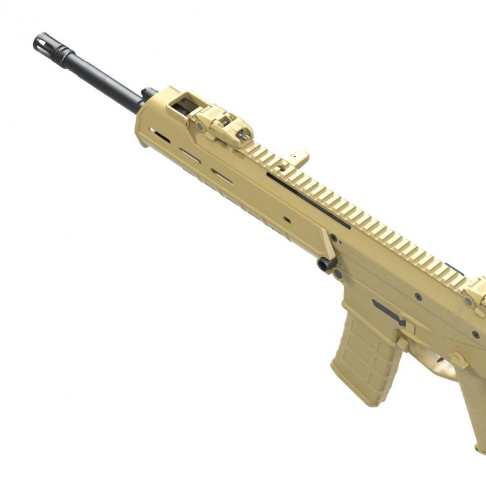 Adaptive Combat Rifle Bushmaster ACR Coyote Brown 3D model