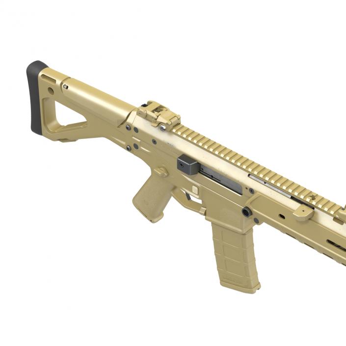 Adaptive Combat Rifle Bushmaster ACR Coyote Brown 3D model