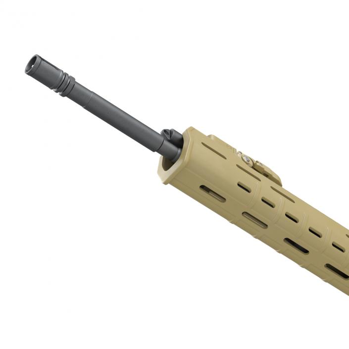 Adaptive Combat Rifle Bushmaster ACR Coyote Brown 3D model