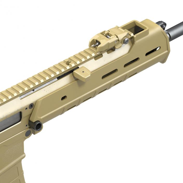 Adaptive Combat Rifle Bushmaster ACR Coyote Brown 3D model