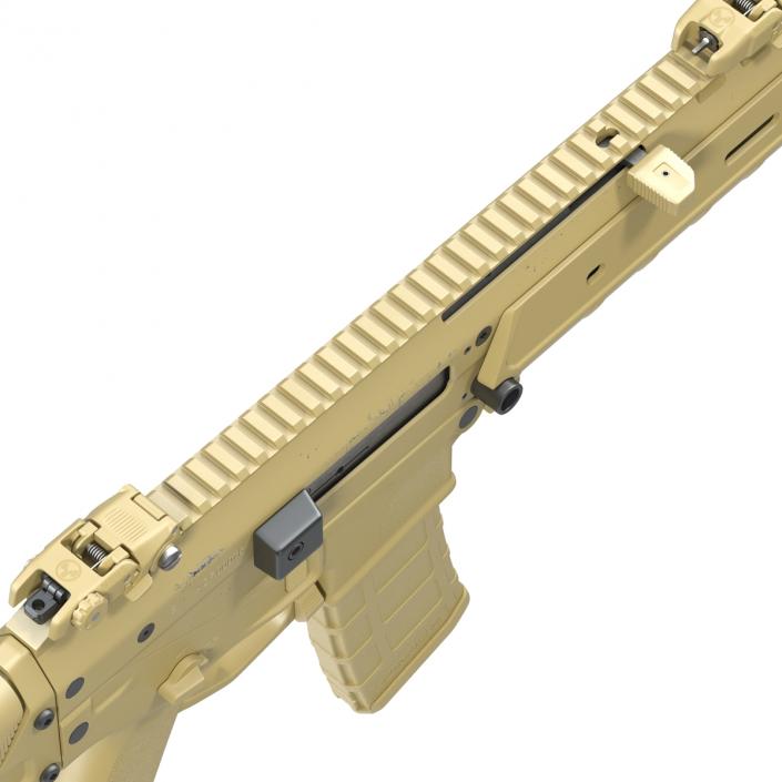 Adaptive Combat Rifle Bushmaster ACR Coyote Brown 3D model