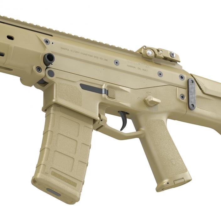 Adaptive Combat Rifle Bushmaster ACR Coyote Brown 3D model