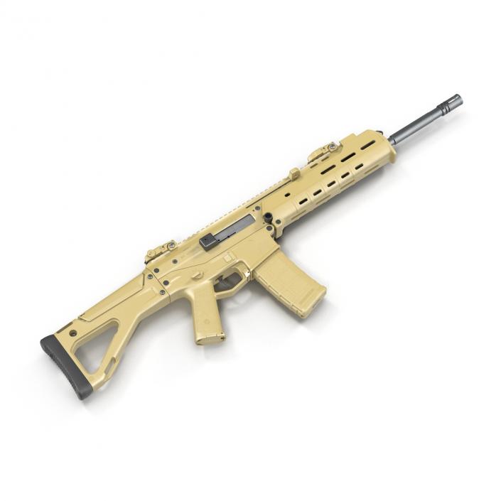 Adaptive Combat Rifle Bushmaster ACR Coyote Brown 3D model