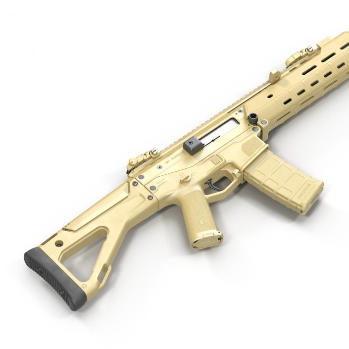 Adaptive Combat Rifle Bushmaster ACR Coyote Brown 3D model