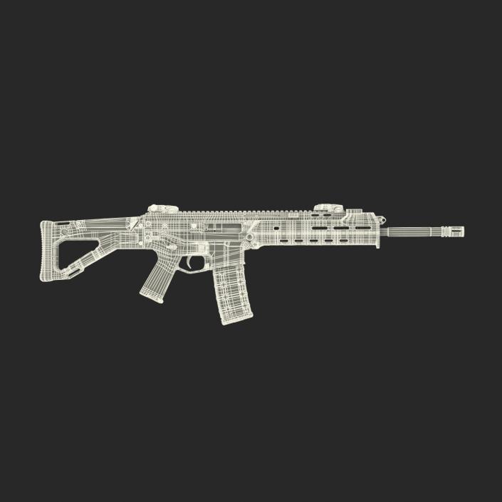 Adaptive Combat Rifle Bushmaster ACR Coyote Brown 3D model