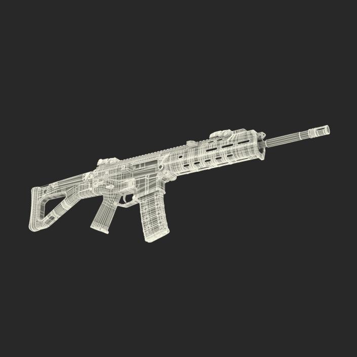 Adaptive Combat Rifle Bushmaster ACR Coyote Brown 3D model