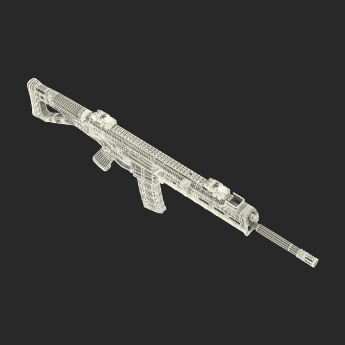 Adaptive Combat Rifle Bushmaster ACR Coyote Brown 3D model