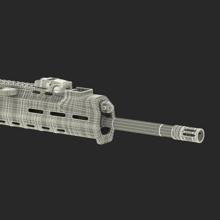 Adaptive Combat Rifle Bushmaster ACR Coyote Brown 3D model