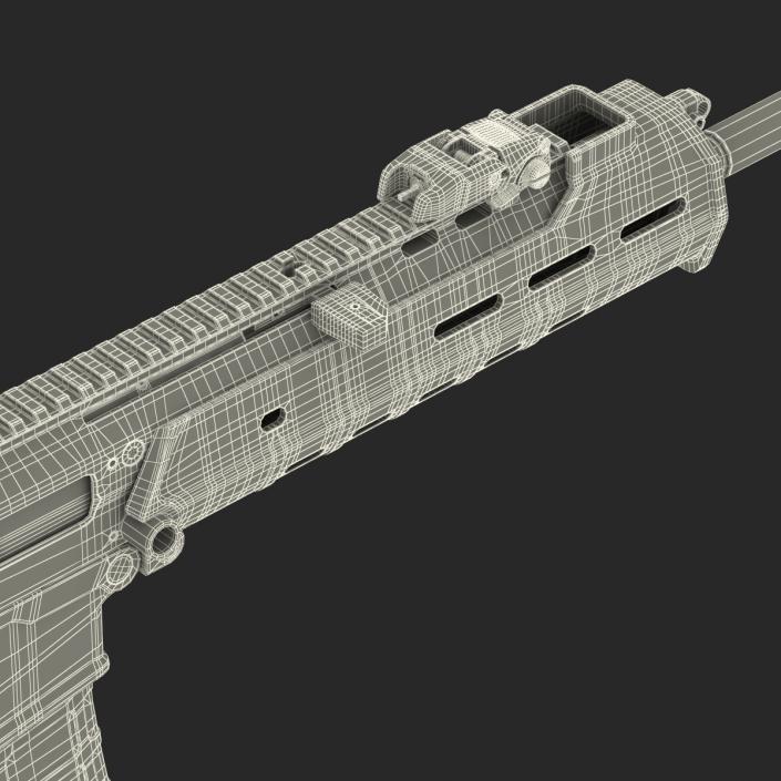 Adaptive Combat Rifle Bushmaster ACR Coyote Brown 3D model