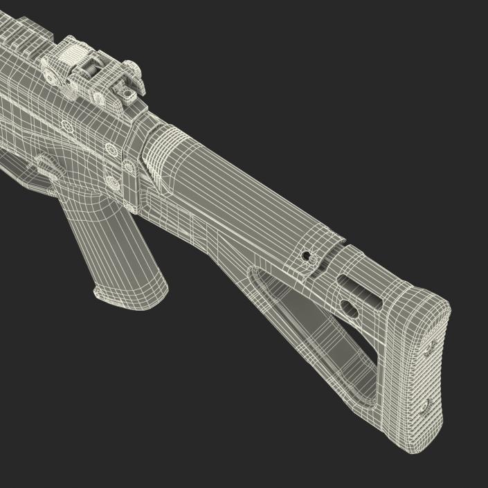 Adaptive Combat Rifle Bushmaster ACR Coyote Brown 3D model