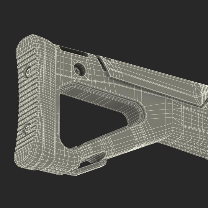 Adaptive Combat Rifle Carbine Coyote Brown 3D