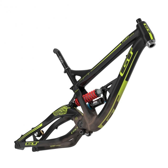 Mountain Bike Frame 3D model