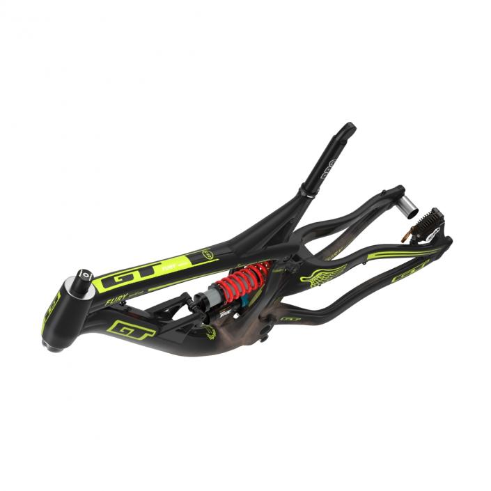 Mountain Bike Frame 3D model