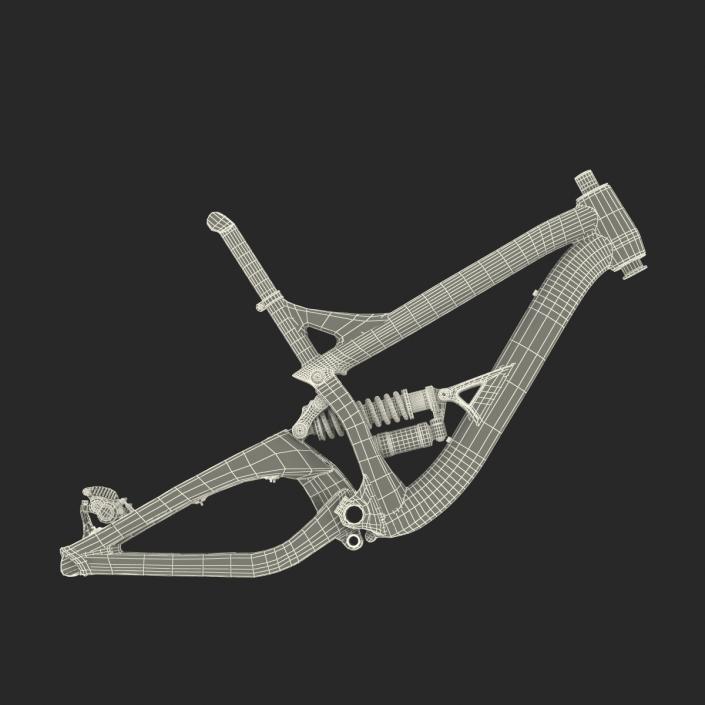 Mountain Bike Frame 3D model