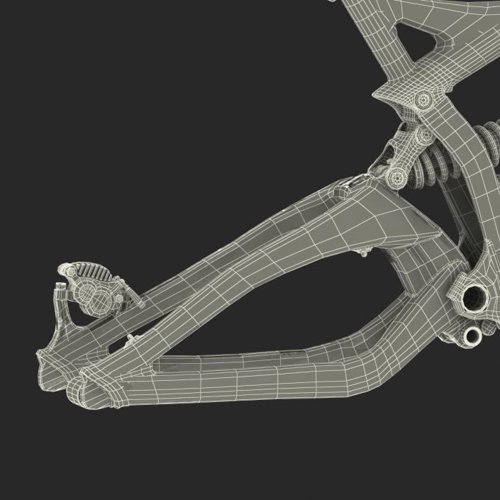 Mountain Bike Frame 3D model