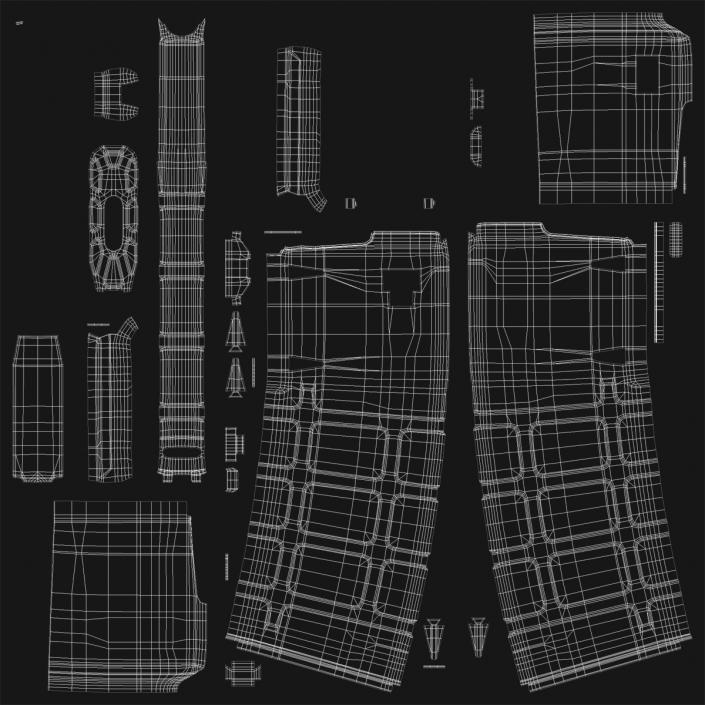 Adaptive Combat Rifle Carbine 3D model