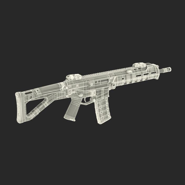 Adaptive Combat Rifle Carbine 3D model