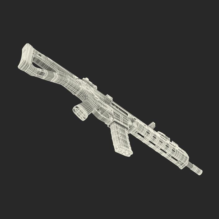 Adaptive Combat Rifle Carbine 3D model