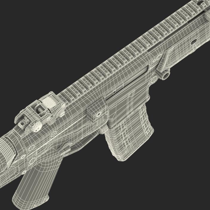 Adaptive Combat Rifle Carbine 3D model