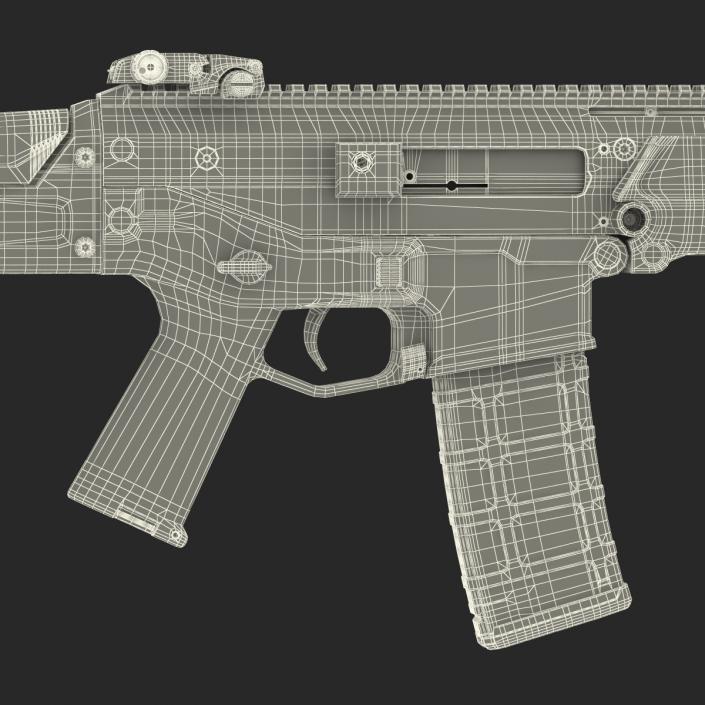 Adaptive Combat Rifle Carbine 3D model