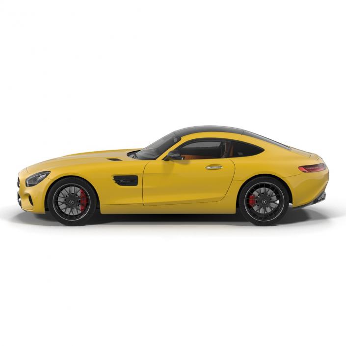 3D model Mercedes Benz AMG GT 2016