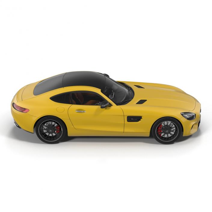 3D model Mercedes Benz AMG GT 2016