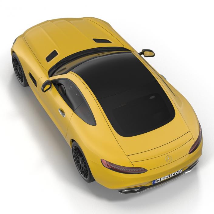 3D model Mercedes Benz AMG GT 2016