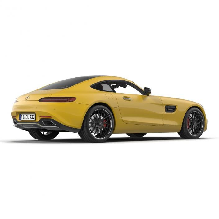 3D model Mercedes Benz AMG GT 2016