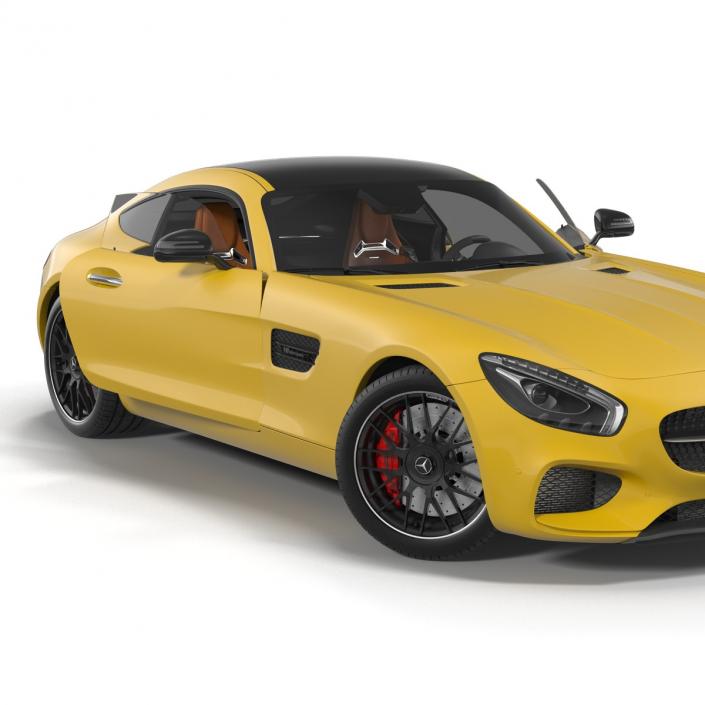 3D model Mercedes Benz AMG GT 2016