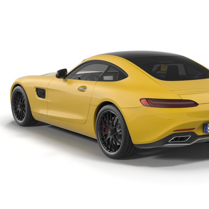 3D model Mercedes Benz AMG GT 2016