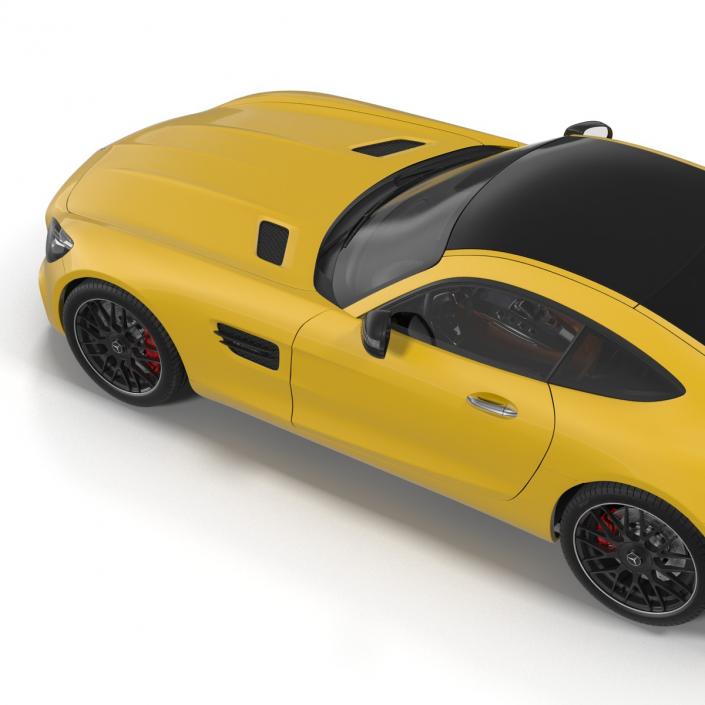 3D model Mercedes Benz AMG GT 2016