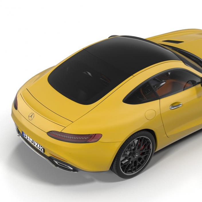 3D model Mercedes Benz AMG GT 2016