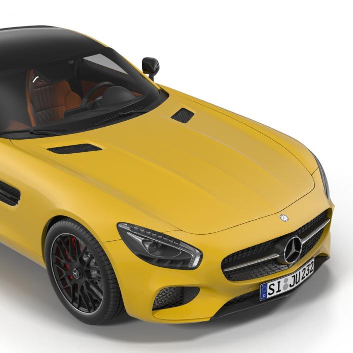 3D model Mercedes Benz AMG GT 2016