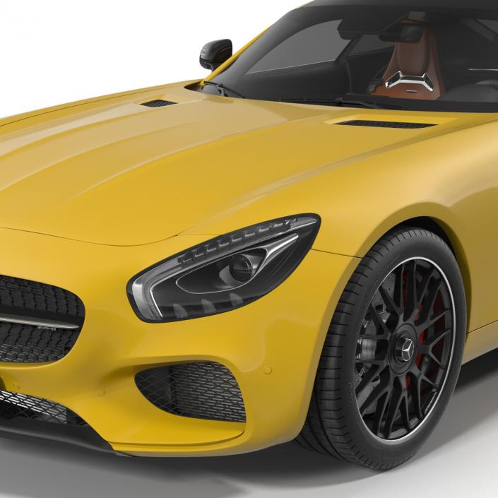 3D model Mercedes Benz AMG GT 2016